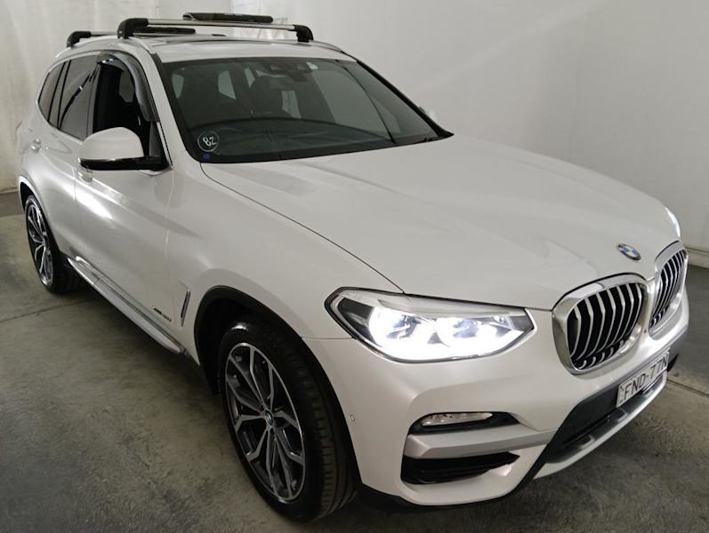 2018 BMW X3 G01 xDrive30i Steptronic White 8 Speed Automatic Wagon62934697302658111