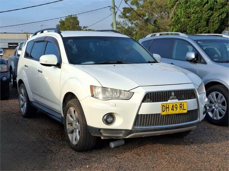2010 Mitsubishi Outlander ZH MY10 VR White 6 Speed Sports Automatic Wagon62882732237186110