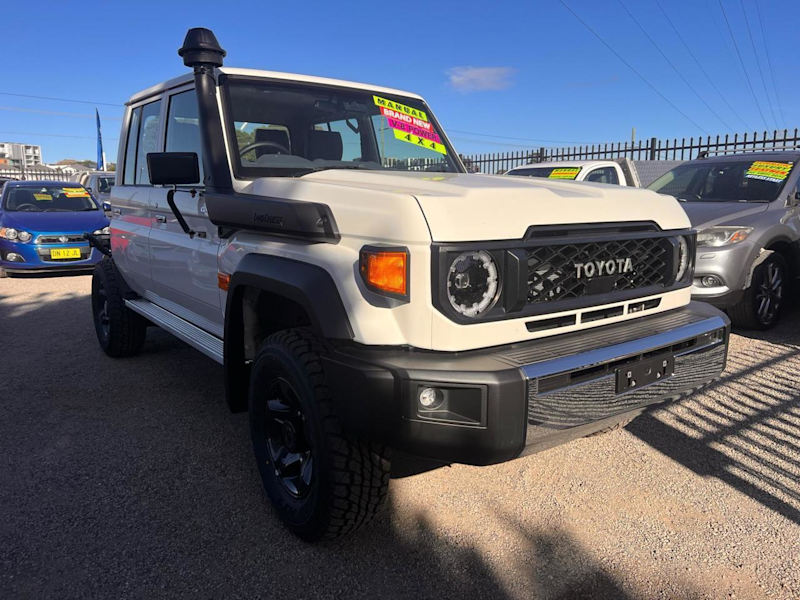 2025 TOYOTA LANDCRUISER 79 GXL V8 MANUAL, DUAL CAB, 9KMS, WARRANTY, TRADE INS WELCOME, FINANCE AVAIL62933711652737110
