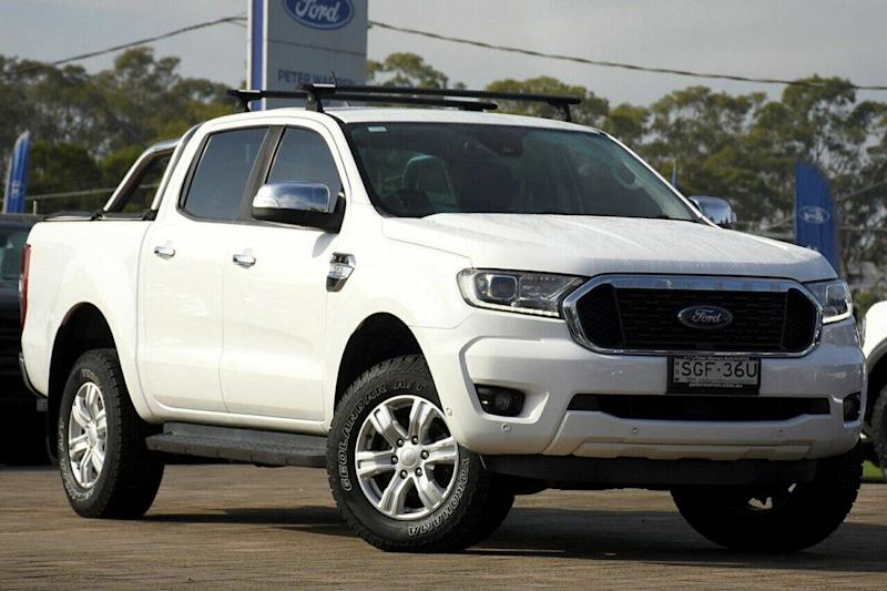 2021 Ford Ranger PX MkIII 2021.25MY XLT Arctic White 6 Speed Sports Automatic Dual Cab62935691908739110