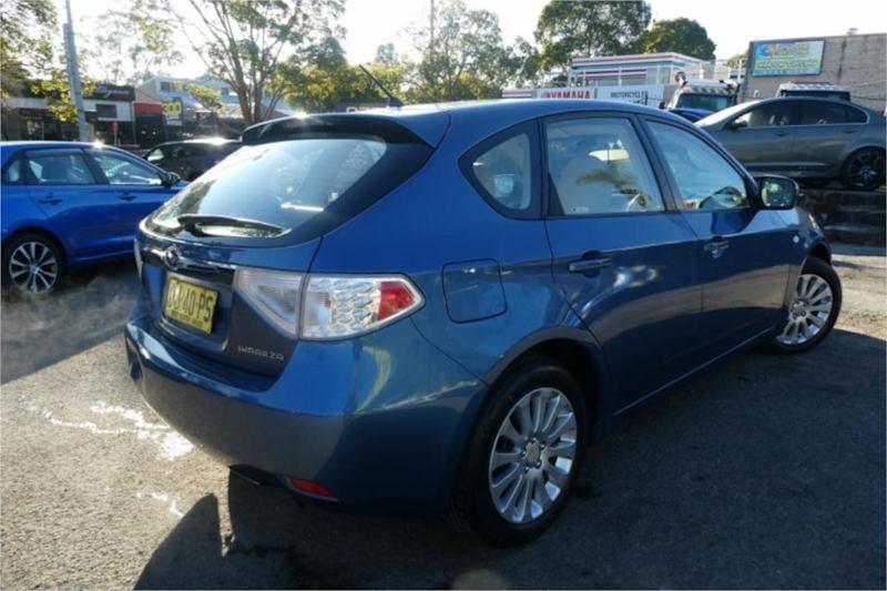 2008 Subaru Impreza MY08 RX (AWD) Blue 4 Speed Automatic Hatchback62882764977283113