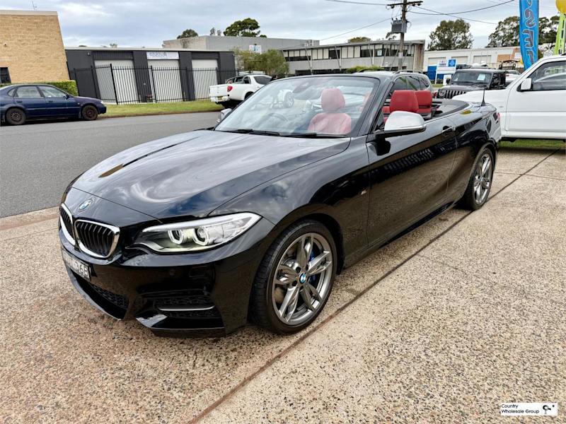 2018 BMW M240i F23 MY18 M240I Black 8 Speed Automatic Convertible62934700274945113
