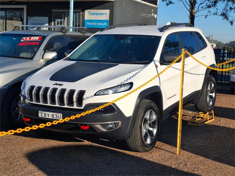 2018 Jeep Cherokee KL MY19 Trailhawk White 9 Speed Sports Automatic Wagon62885349845634112