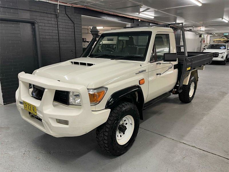 2018 Toyota Landcruiser VDJ79R MY18 Workmate (4x4) White 5 Speed Manual Cab Chassis62937625137665111