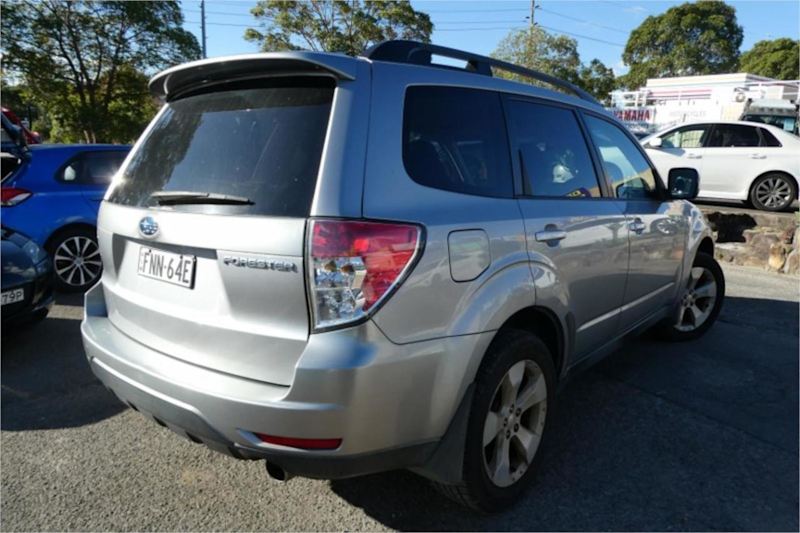 2009 Subaru Forester MY10 XT Silver, Chrome 4 Speed Auto Elec Sportshift Wagon62885349304579113