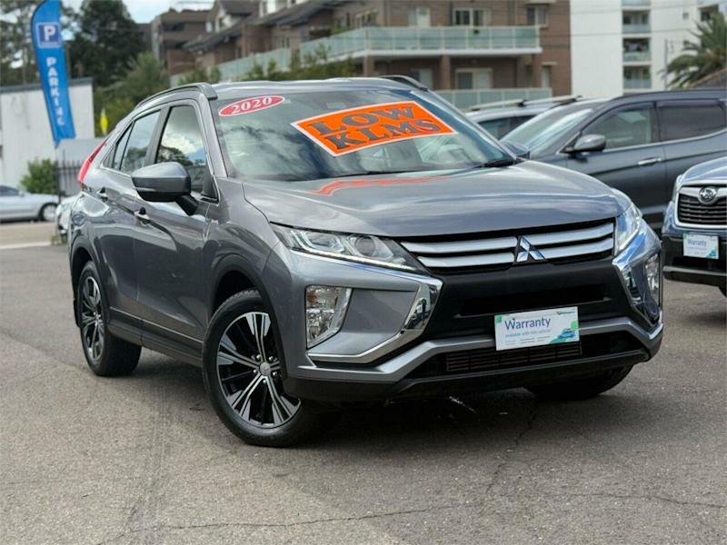 2020 Mitsubishi Eclipse Cross YA MY20 ES (2WD) Silver, Chrome Continuous Variable Wagon62933715272835114