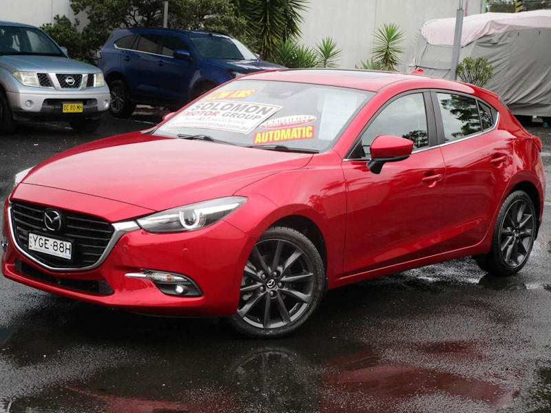 2016 Mazda 3 BN MY17 SP25 Astina Soul Red 6 Speed Automatic Hatchback62937625455491111