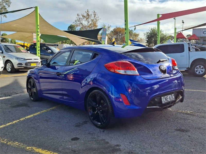 2013 Hyundai Veloster FS2 + Coupe D-CT Blue 6 Speed Sports Automatic Dual Clutch Hatchback62882731065218114