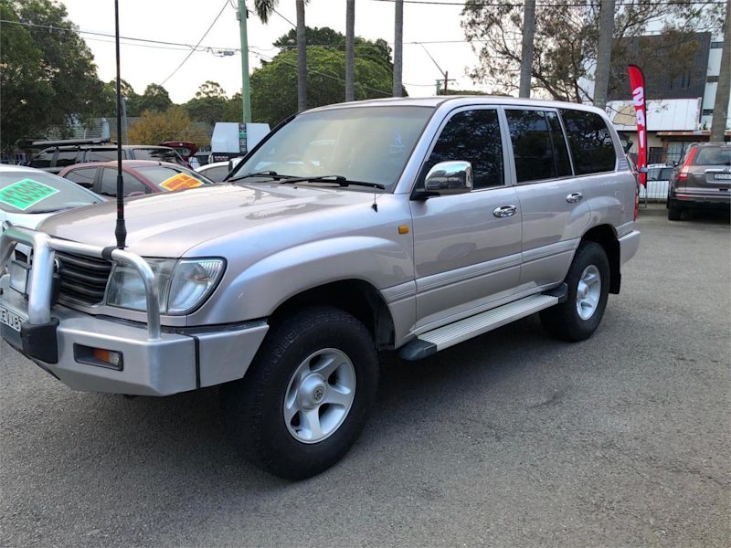 1998 Toyota Landcruiser FZJ105R GXL White 4 Speed Automatic Wagon62932712297091113