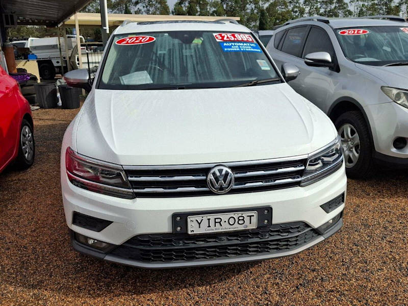 2020 Volkswagen Tiguan 5NA MY20 Allspace 132 TSI Comfortline White 7 Speed Auto Direct Shift Wagon62882733121793111