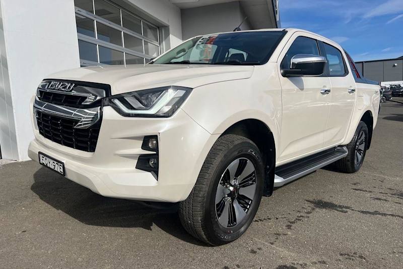 2021 Isuzu D-MAX RG MY22 LS-U+ Crew Cab Marble White Pearl 6 Speed Sports Automatic Utility62936658510467111