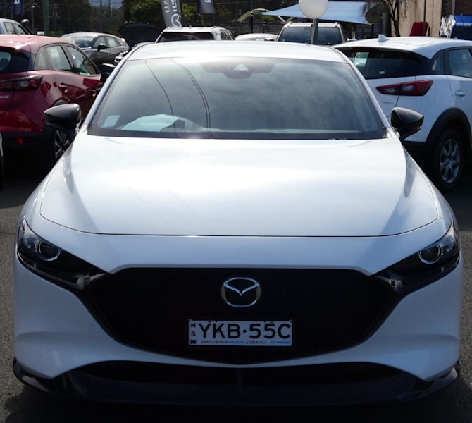 2019 Mazda 3 BP G20 Touring White 6 Speed Automatic Hatchback62934702598786111