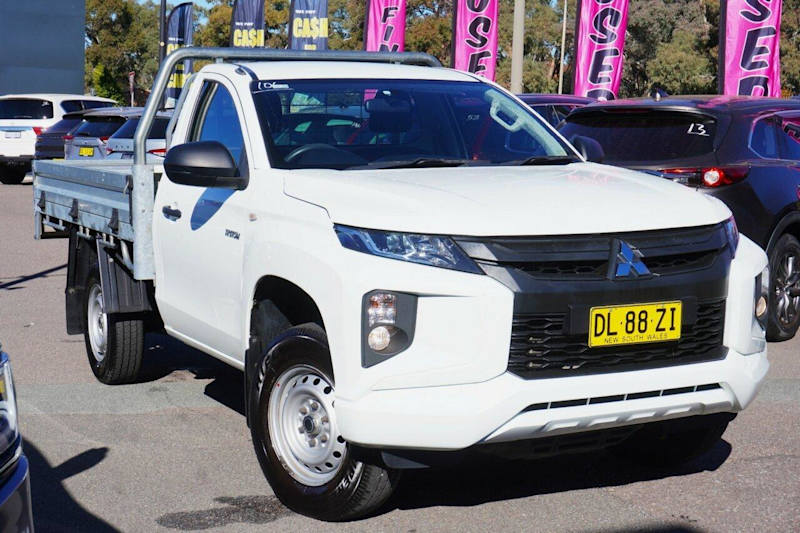 2020 Mitsubishi Triton MR MY20 GLX 4x2 White 6 Speed Sports Automatic Cab Chassis62936657007745113