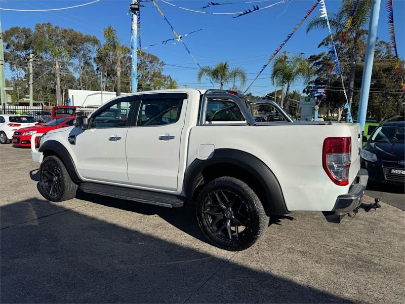 2016 Ford Ranger PX MkII XLT Double Cab 4x2 Hi-Rider White 6 Speed Sports Automatic Double Cab62935691988099113