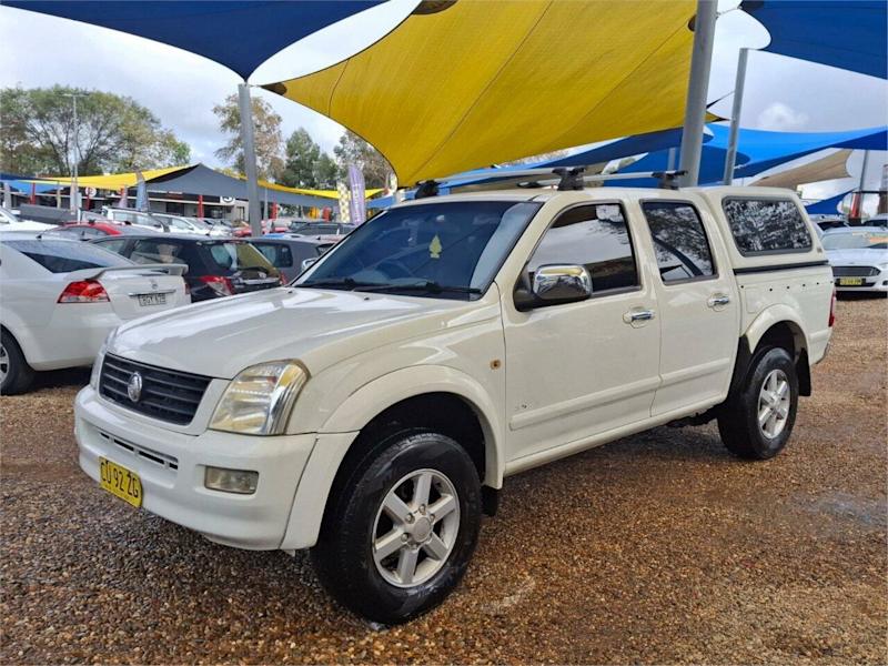 2004 Holden Rodeo RA LT Crew Cab 4x2 White 4 Speed Automatic Utility62935690716802112