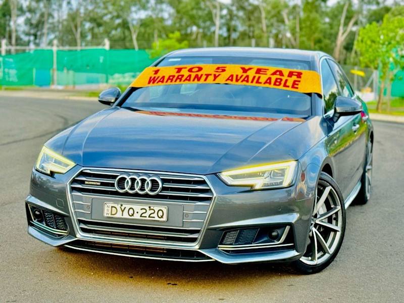 2018 Audi A4 F4 MY18 (B9) 2.0 TFSI Quattro S Tronic S LN Grey 7 Speed Auto Dual Clutch Sedan62882768387075110