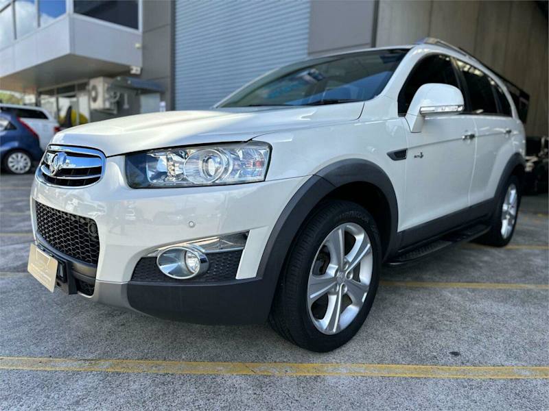 2012 Holden Captiva CG MY12 7 LX (4x4) White 6 Speed Automatic Wagon62932713578881112