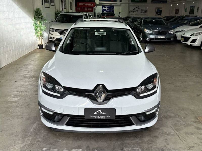 2014 Renault Megane K95 MY14 GT-Line White 6 Speed Automatic Wagon62934700228738112