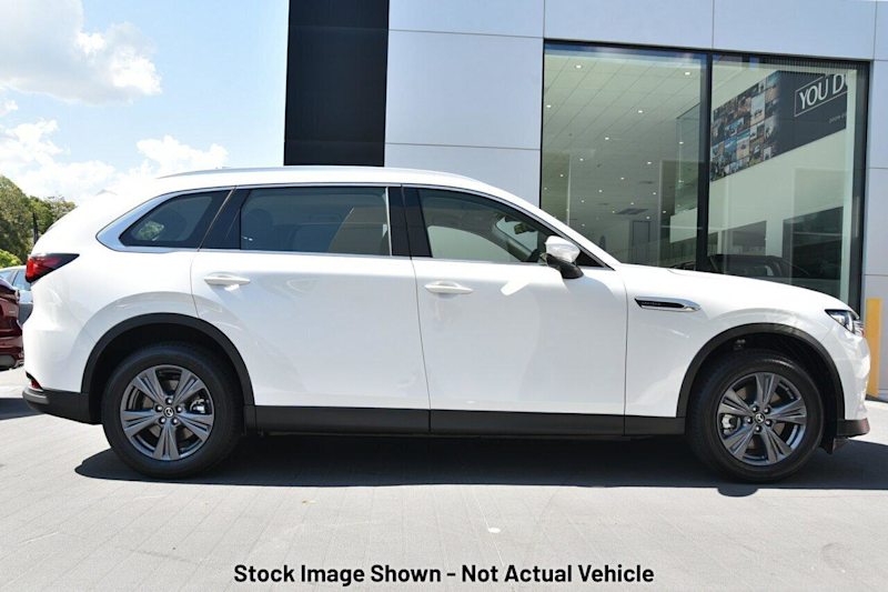 2024 Mazda CX-80 KL G40e SKYACTIV-Drive i-ACTIV AWD Pure Rhodium White 8 Speed Sports Automatic62935692880515111