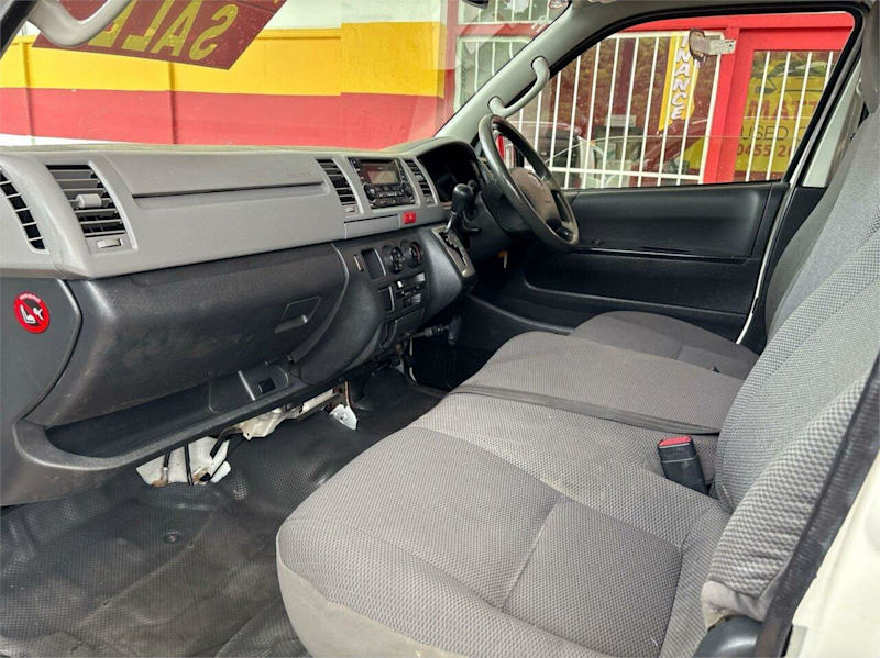 2013 Toyota HiAce TRH201R MY12 Upgrade LWB White 4 Speed Automatic Van62935688019202114