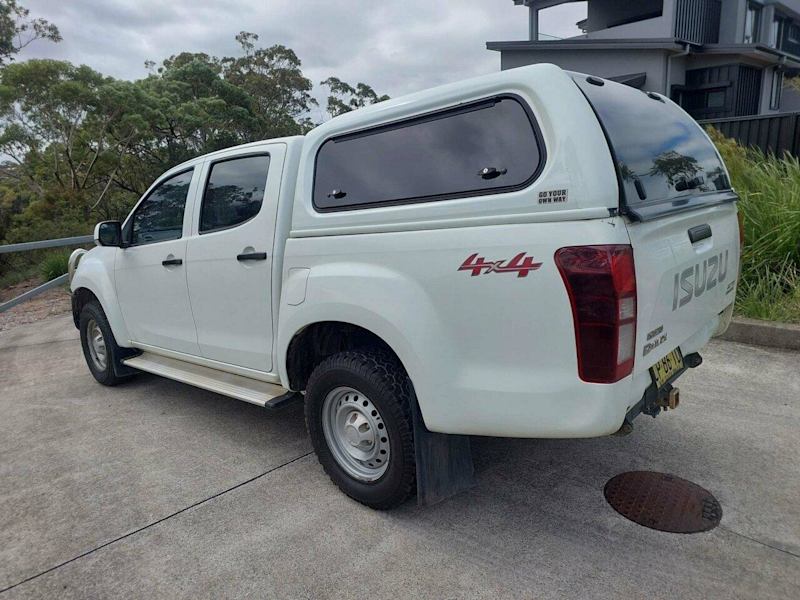 2017 Isuzu D-MAX TF MY15.5 SX HI-Ride (4x4) White 5 Speed Automatic Crew Cab Utility62933714098051112
