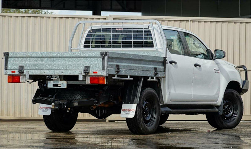 2020 Toyota Hilux GUN126R MY19 Upgrade SR (4x4) White 6 Speed Automatic Double Cab Chassis62935682858753111