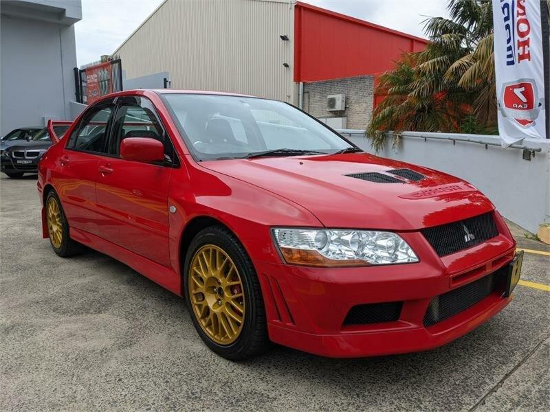 2001 Mitsubishi Lancer CT9A Evolution VII RS-II Red Manual Sedan62934708100481110