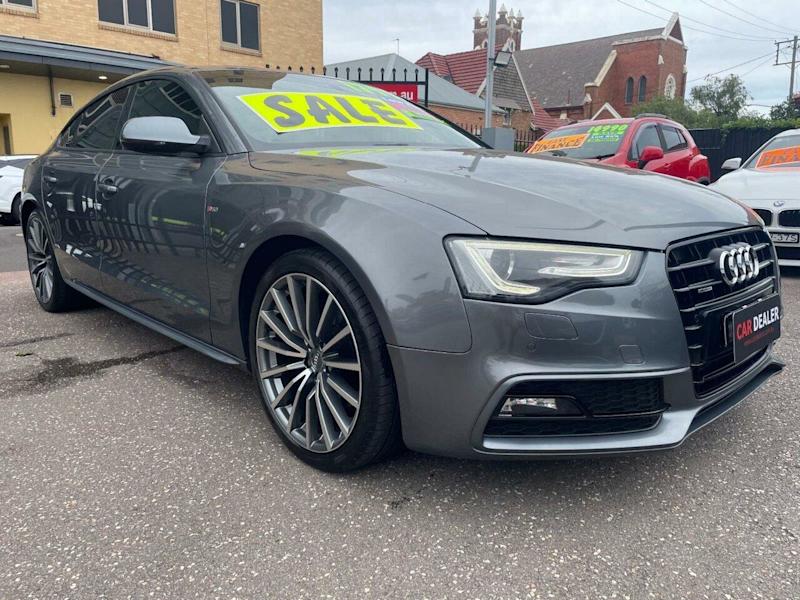 2013 Audi A5 8T MY13 Sportback 2.0 TFSI Quattro Grey 7 Speed Auto Direct Shift Hatchback62934699327619111