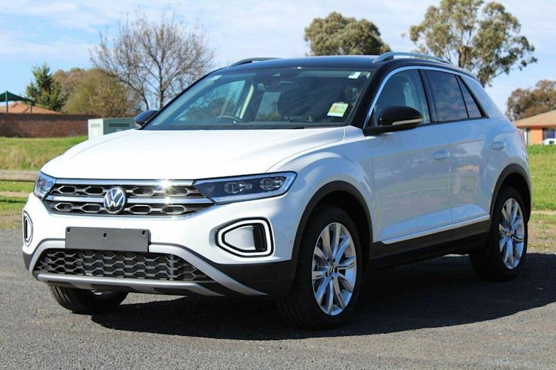 2025 Volkswagen T-ROC D11 MY25 110TSI Style Pure White 8 Speed Sports Automatic Wagon62936656736002113