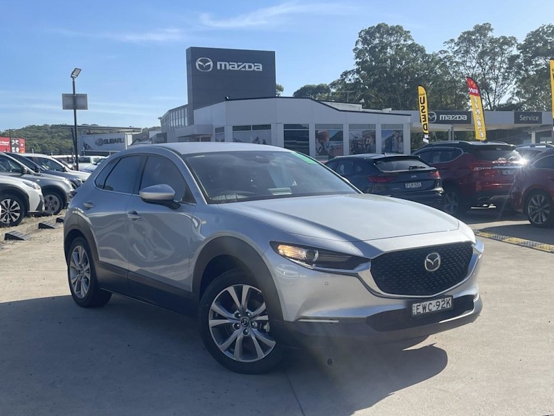 2022 Mazda CX-30 DM2W7A G20 SKYACTIV-Drive Touring Silver 6 Speed Sports Automatic Wagon62937625881219110