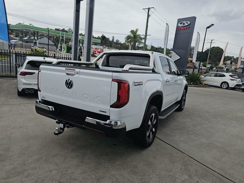 2024 Volkswagen Amarok NF MY24 TDI600 4MOTION Perm Style Clear White 10 Speed Automatic Utility62882772516483114
