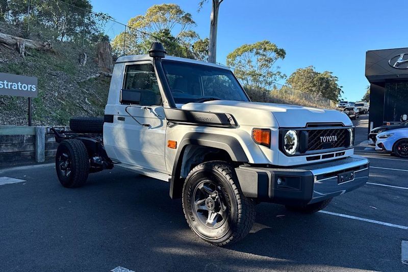2025 Toyota Landcruiser Vdjl79R GXL French Vanilla 5 Speed Manual Cab Chassis62935682014595110