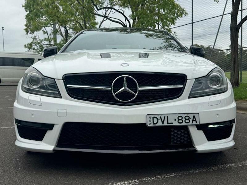 2014 Mercedes-Benz C-Class C204 MY14 C63 AMG SPEEDSHIFT MCT Edition 507 White 7 Speed62934701742082111