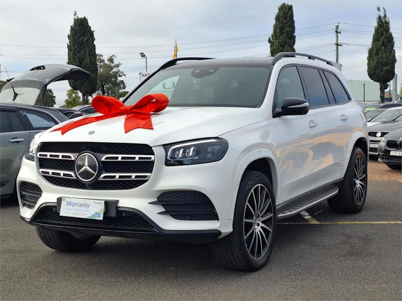 2019 Mercedes-Benz GLS-Class X167 800MY GLS400 d 9G-Tronic 4MATIC Polar White 9 Speed62933712356866112