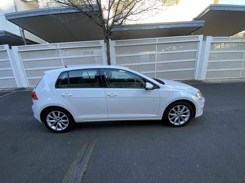 2014 Volkswagen Golf VII MY15 103TSI DSG Highline White 7 Speed Sports Automatic Dual Clutch63437623763713112