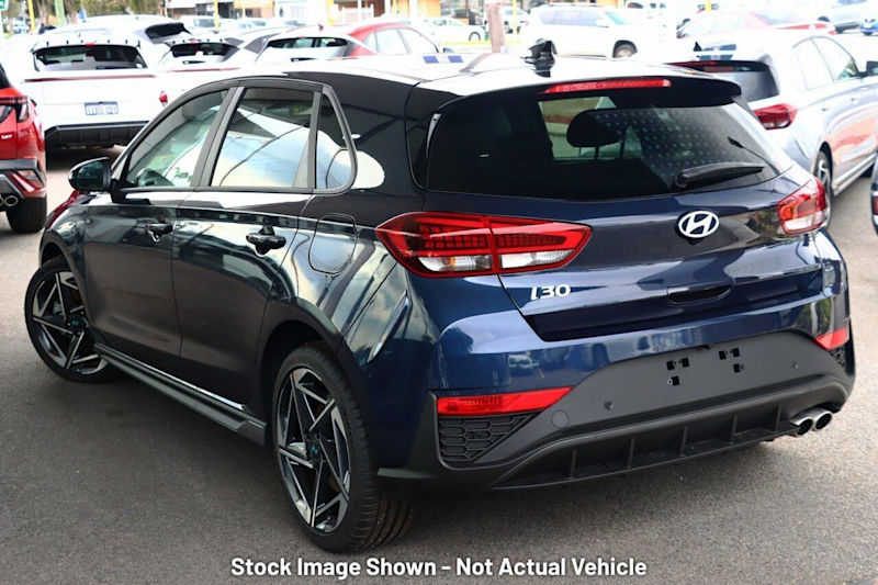 2024 Hyundai i30 Pde.v6 MY25 N Line DCT Blue 7 Speed Sports Automatic Dual Clutch Hatchback62935692570754112