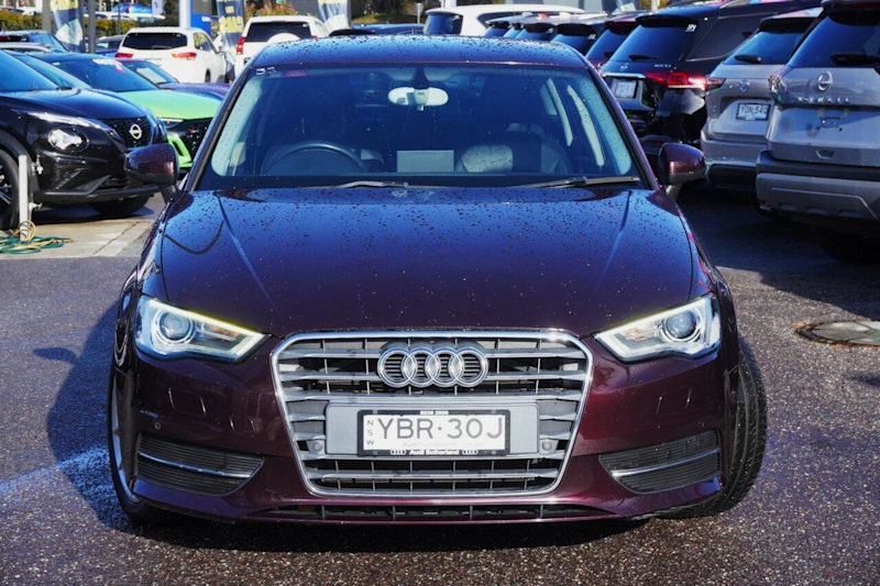 2015 Audi A3 8V MY15 Attraction Sportback S Tronic Red 7 Speed Sports Automatic Dual Clutch62937623495171111