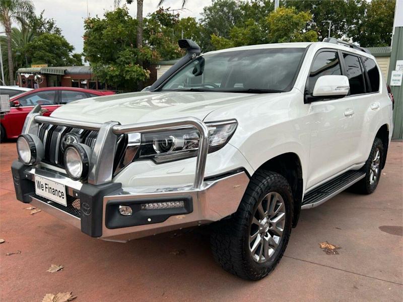 2018 Toyota Landcruiser Prado GDJ150R MY17 VX (4x4) White 6 Speed Automatic Wagon62934703743363112