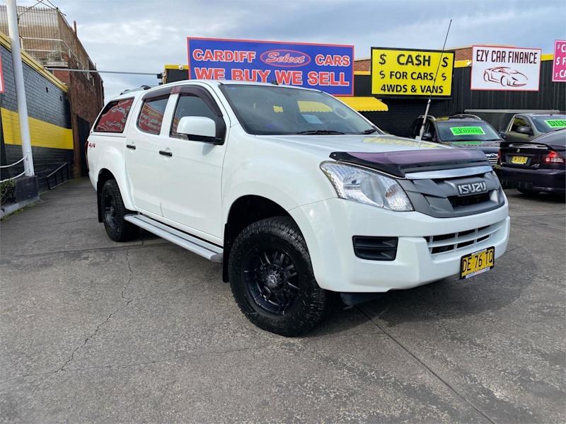 2015 Isuzu D-MAX TF MY15 SX (4x4) White 5 Speed Automatic Crew Cab Utility62934707662467115