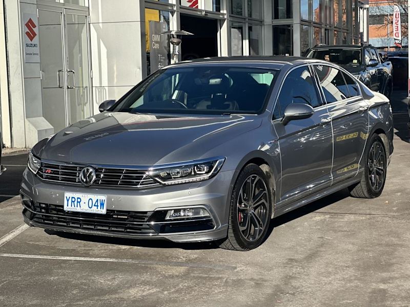 2017 Volkswagen Passat 3C MY18 206TSI R-Line Silver, Chrome 6 Speed Direct Shift Sedan62936658153858113