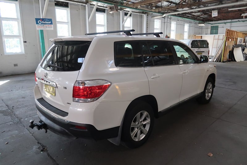 2013 Toyota Kluger GSU45R MY12 KX-R AWD White 5 Speed Sports Automatic Wagon62934700197121114