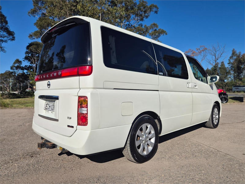 2005 Nissan Elgrand NE51 XL White Automatic Wagon62935690902657113