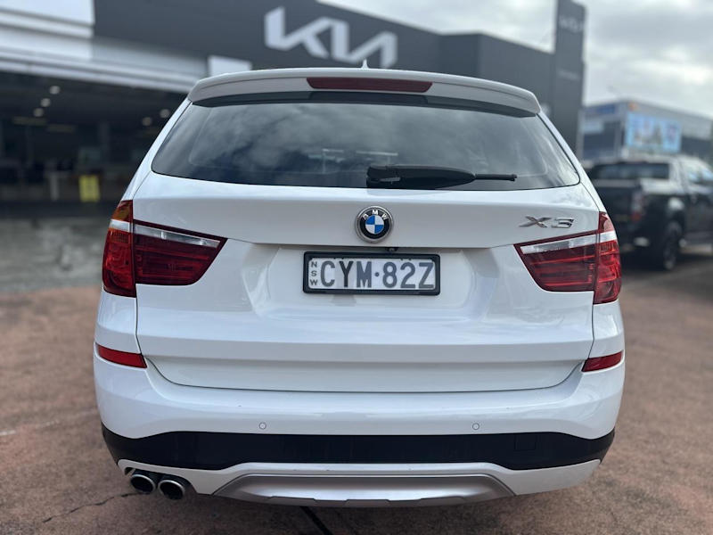 2015 BMW X3 F25 MY15 xDrive 30D White 8 Speed Automatic Wagon62932713496705114