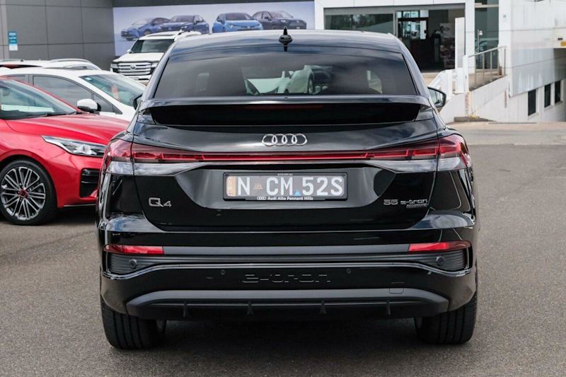 2024 Audi Q4 E-Tron F4 MY25 55 Sportback e-quattro Black 1 Speed Reduction Gear Wagon62933713999105114