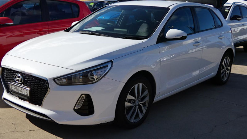 2018 Hyundai i30 PD2 Update Active White 6 Speed Auto Sequential Hatchback62935688906499112