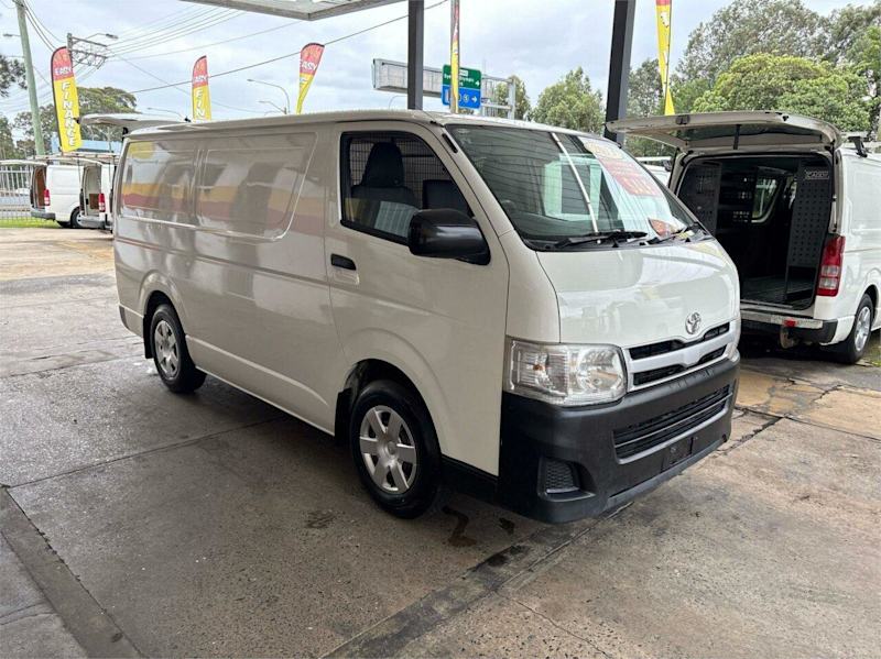 2013 Toyota HiAce TRH201R MY12 Upgrade LWB White 4 Speed Automatic Van62935688019202111