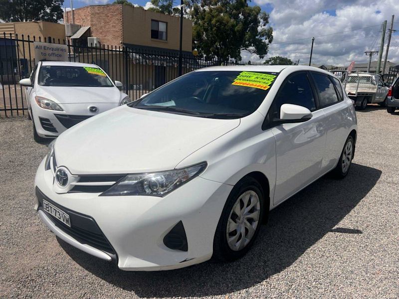 2013 TOYOTA COROLLA ASCENT, HATCH, AUTOMATIC, LOW KMS, REGO, WARRANTY, JUST SERVICED!!62882721815809112