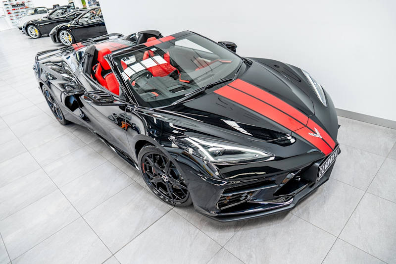2022 Chevrolet Corvette C8 MY23 Stingray 3LT Black 8 Speed Automatic Convertible63437622681346112