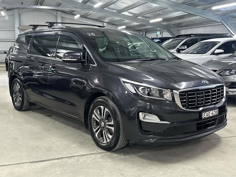 2018 Kia Carnival YP MY19 SLi Grey 8 Speed Sports Automatic Wagon62937622833411113