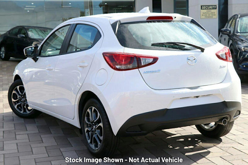 2017 Mazda 2 DJ2HAA Genki SKYACTIV-Drive White 6 Speed Sports Automatic Hatchback62936663620355112